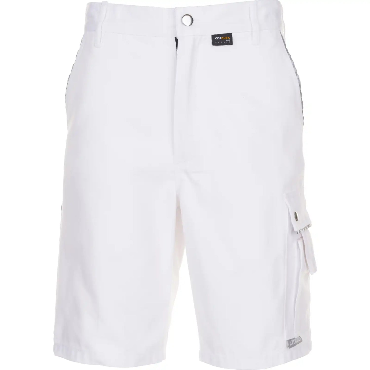 Planam Canvas 320 Shorts reinweiß/reinweiß S reinweiß/reinweiß - Vorschaubild