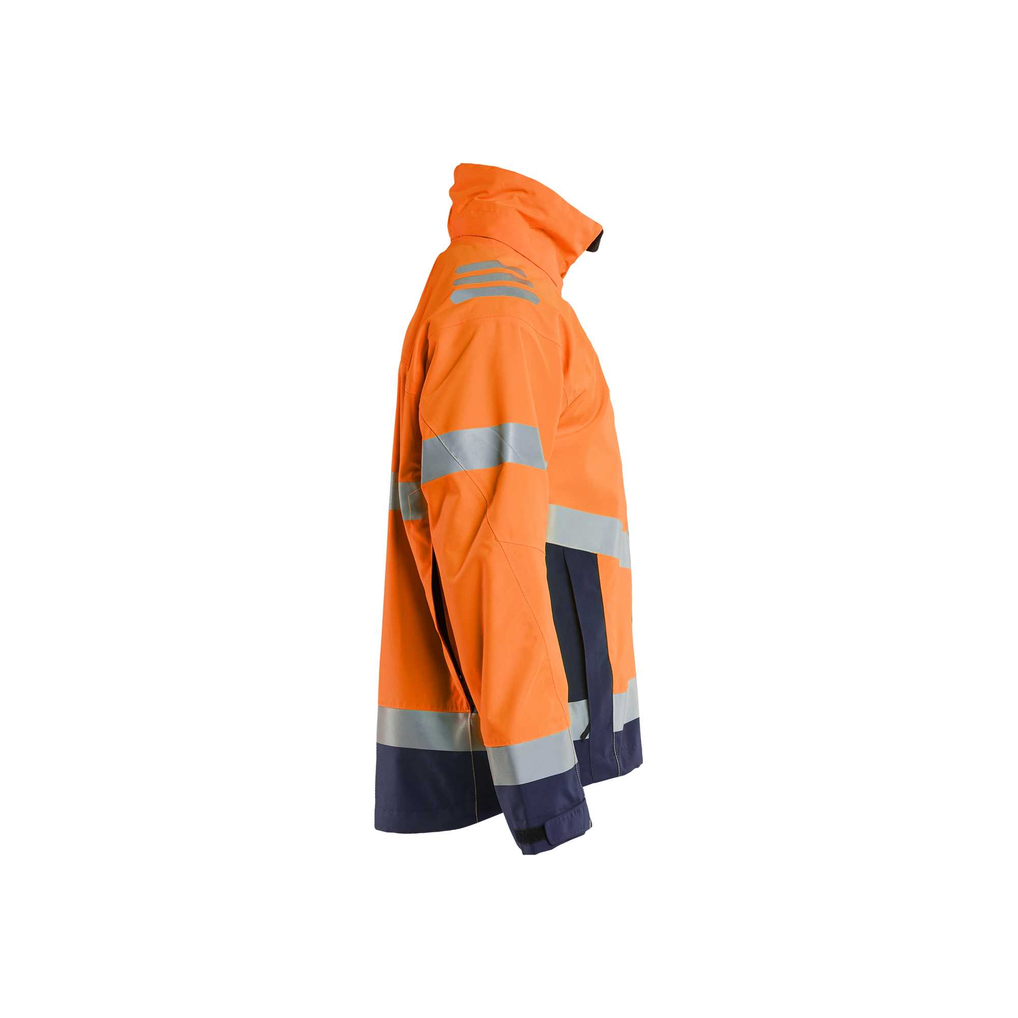 BLAKLADER 47601977 Hi vis Shell Jacket Hi Vis Reflective Shell Work Jacket MEN - Waterproof