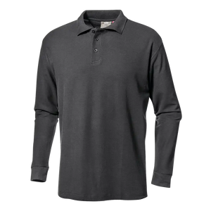 SIR SAFETY PIQUET polo long sleeve Long Sleeve Work Polo MEN - 100% Cotton