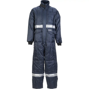 Planam Kühl-/Gefrierhaus Kühlhaus Overall marine, Innenfutter rot S marine, Innenfutter rot - Vorschaubild