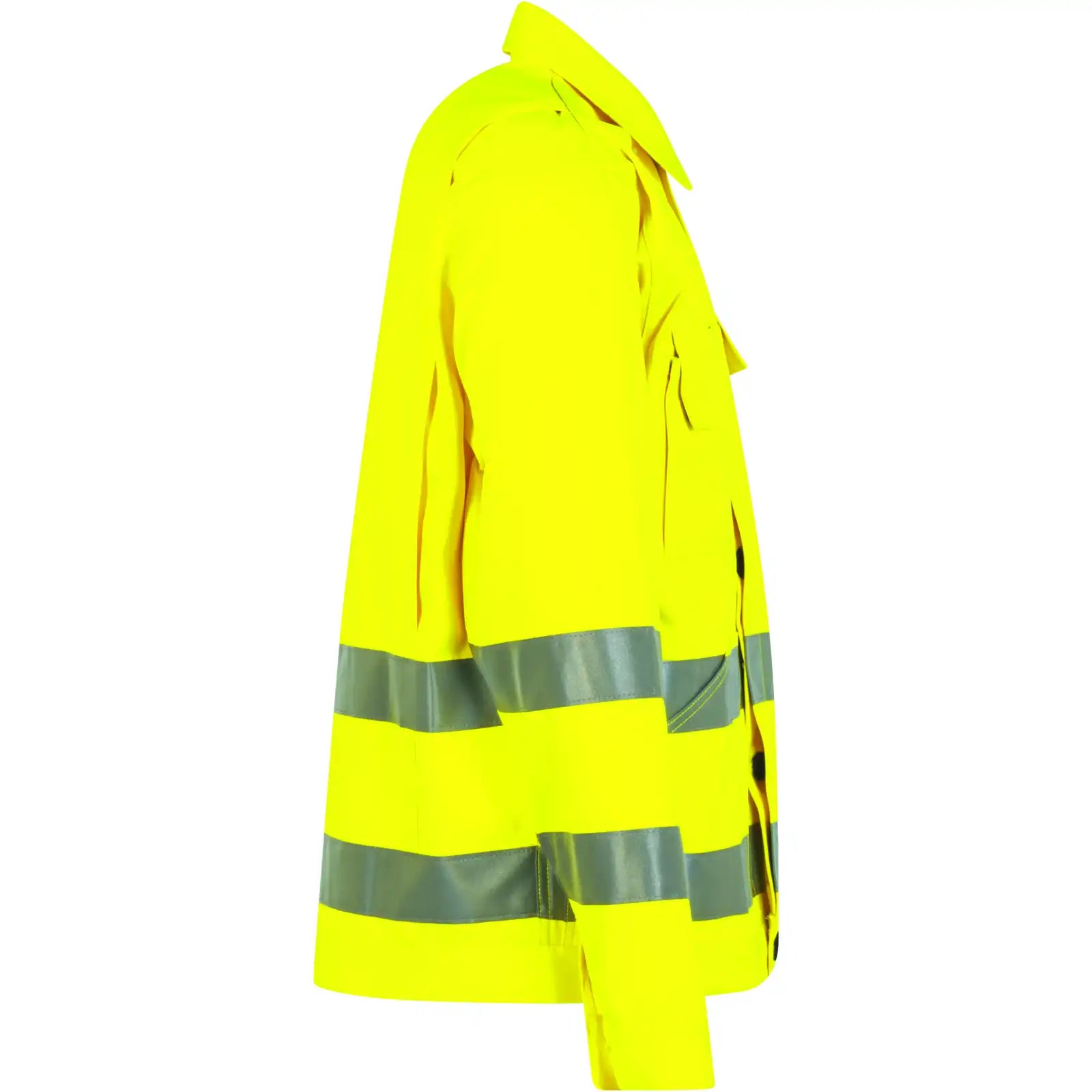 Planam Warnschutz Bundjacke uni gelb 102 uni gelb - Produktbild ohne Model