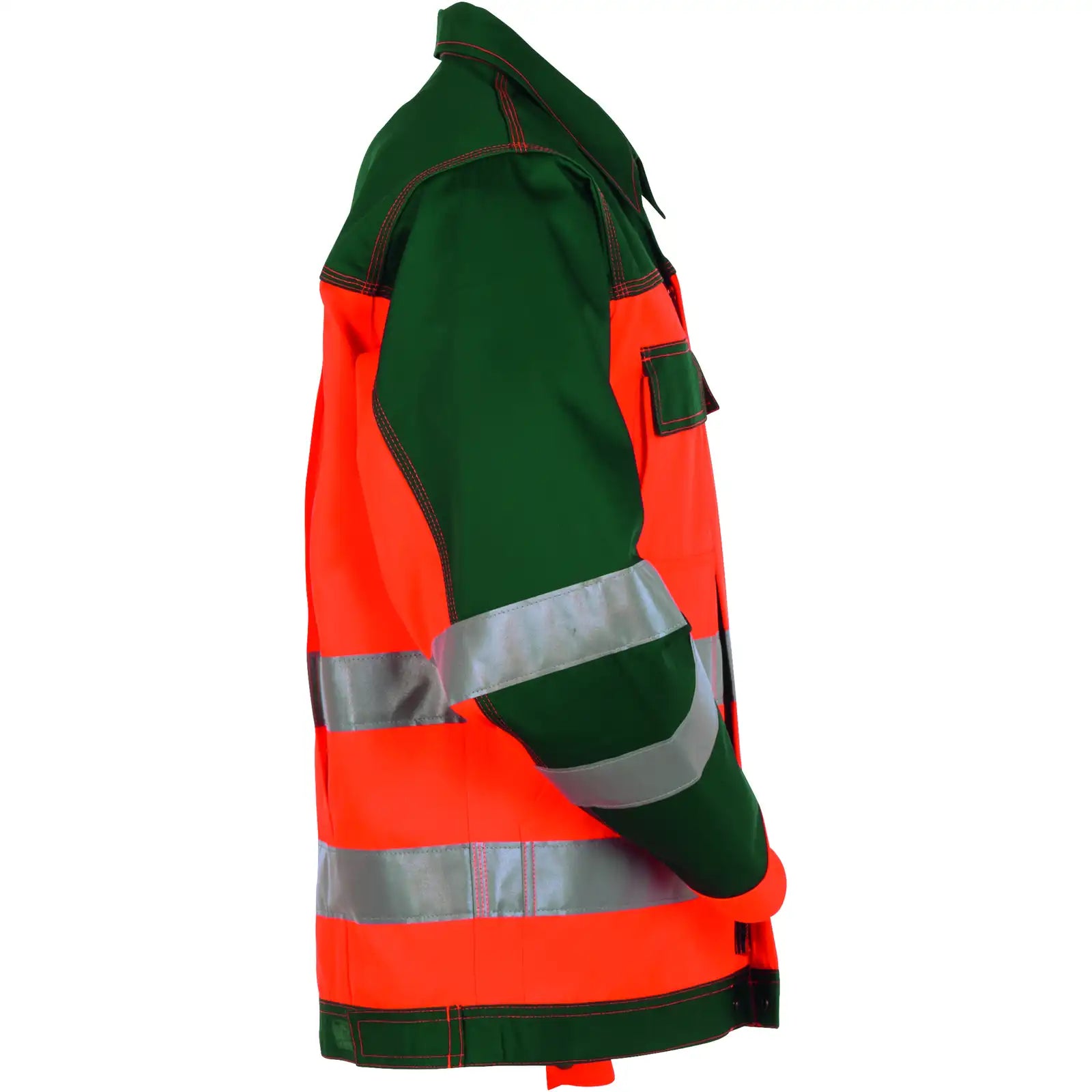 Planam Warnschutz Bundjacke orange/grün 102 orange/grün - Produktbild ohne Model