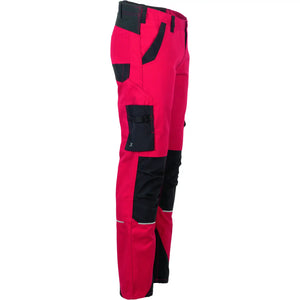 Planam Norit Herren Bundhose rot/schwarz 102 rot/schwarz - Produktbild ohne Model