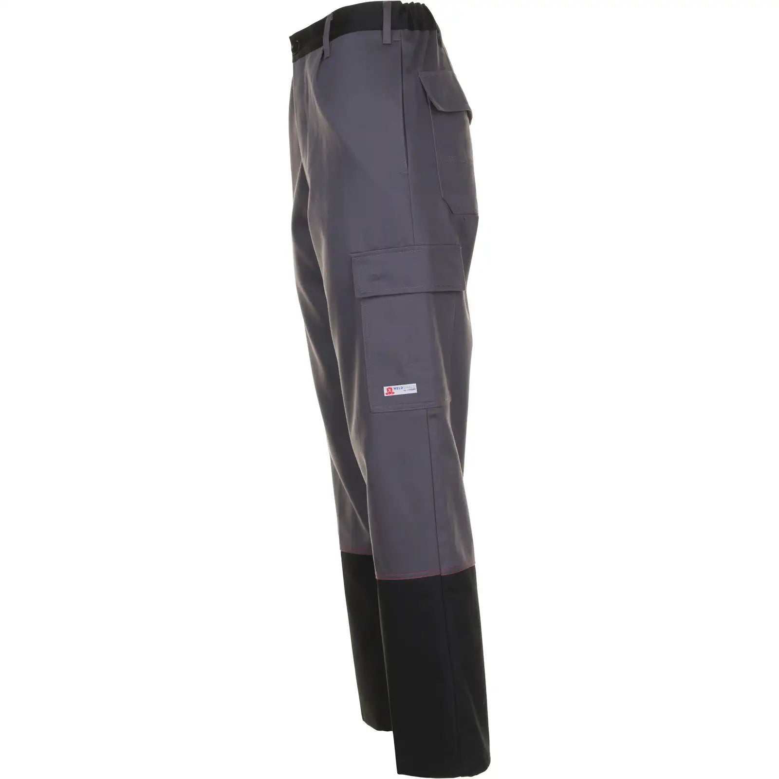 Planam Weld Shield Bundhose grau/schwarz 102 grau/schwarz - Produktbild ohne Model