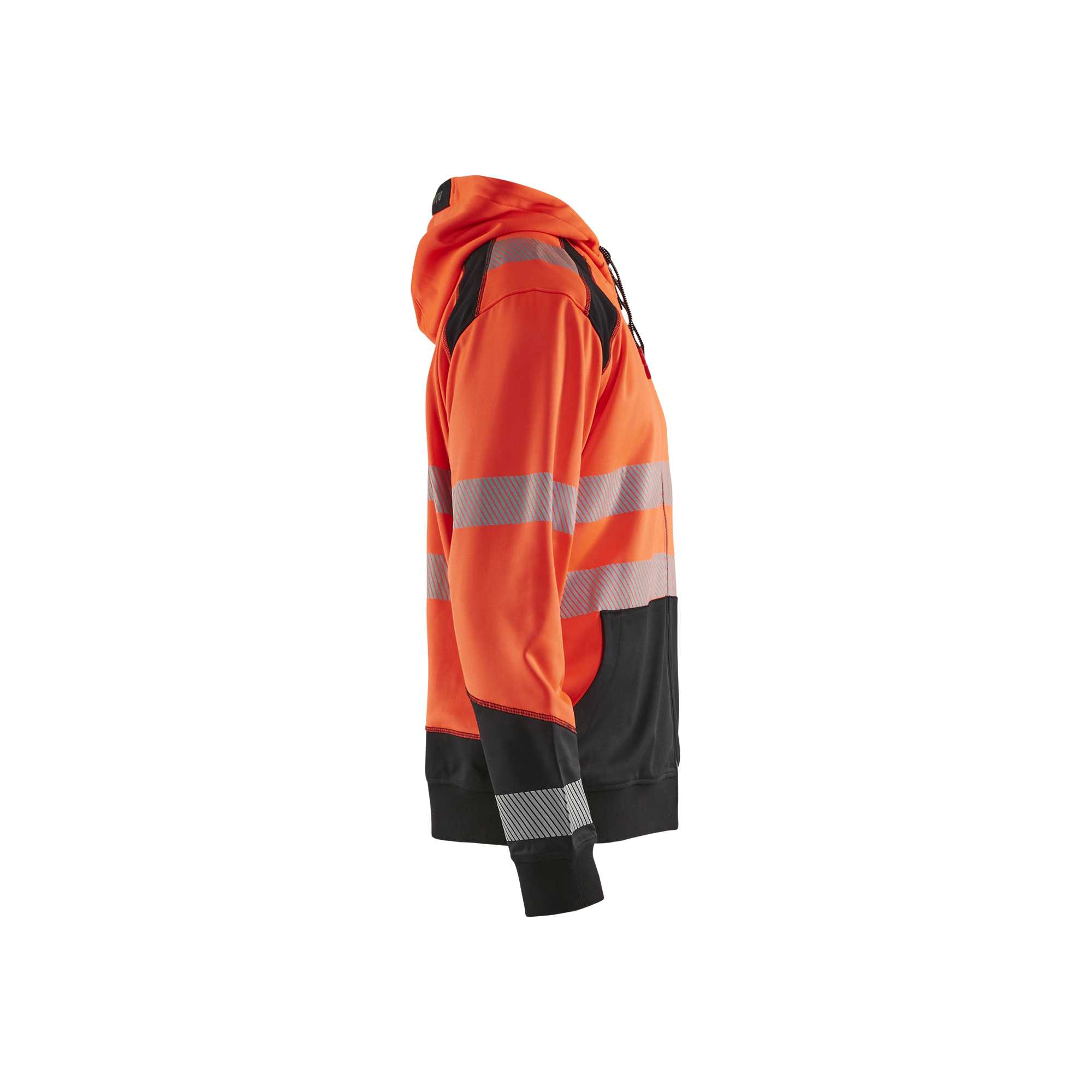 BLAKLADER 35462528 Hi Vis Hoodie Hi Vis Reflective Hoodie Work Sweatshirt MEN - Breathable