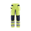 BLAKLADER 71631811 | Women's Hi Vis trousers with stretch Hi Vis Reflective Work Trousers Women - Class 2 Certified
