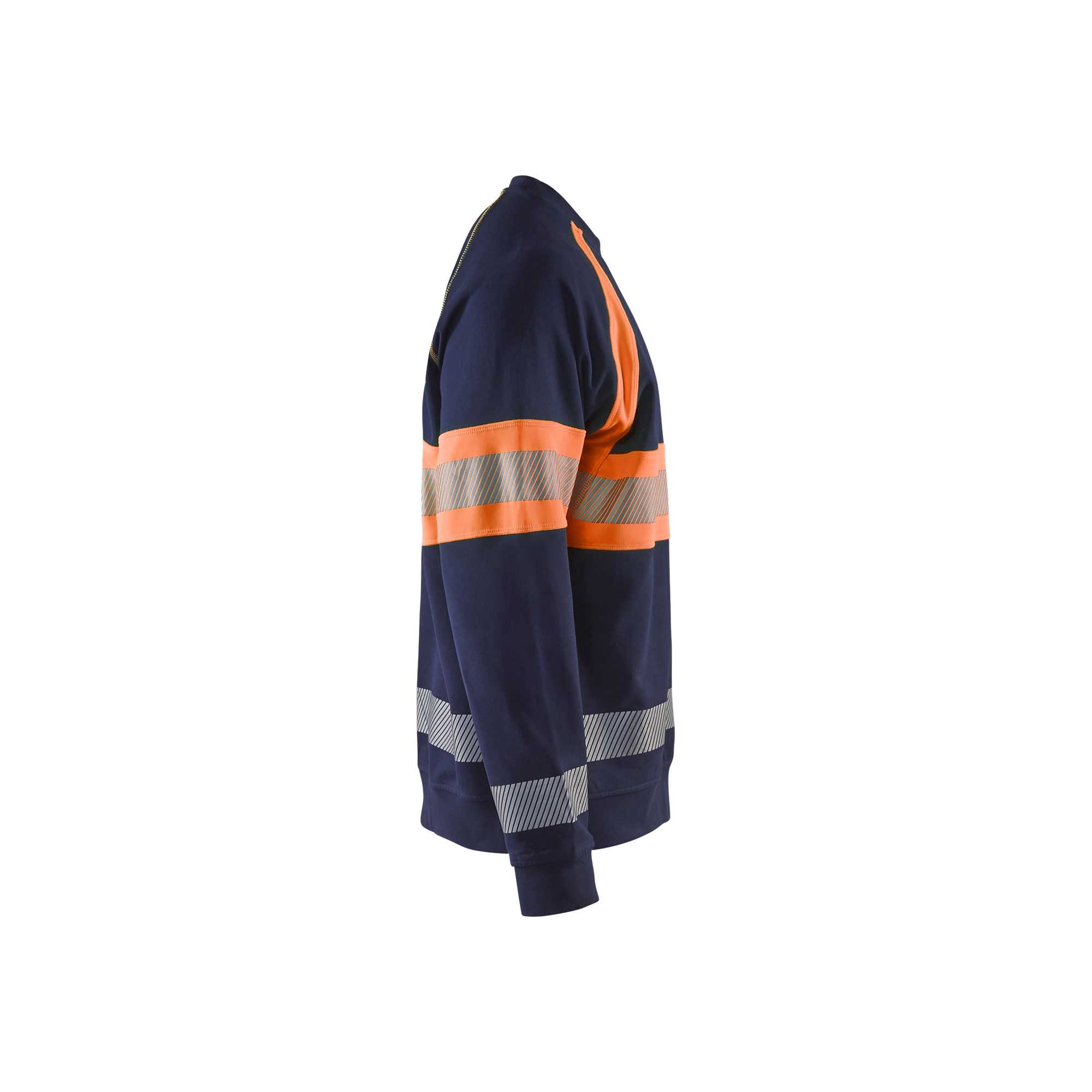 BLAKLADER 33591158 Hi Vis Sweater Hi Vis Reflective Work Sweatshirt MEN - 100% Cotton