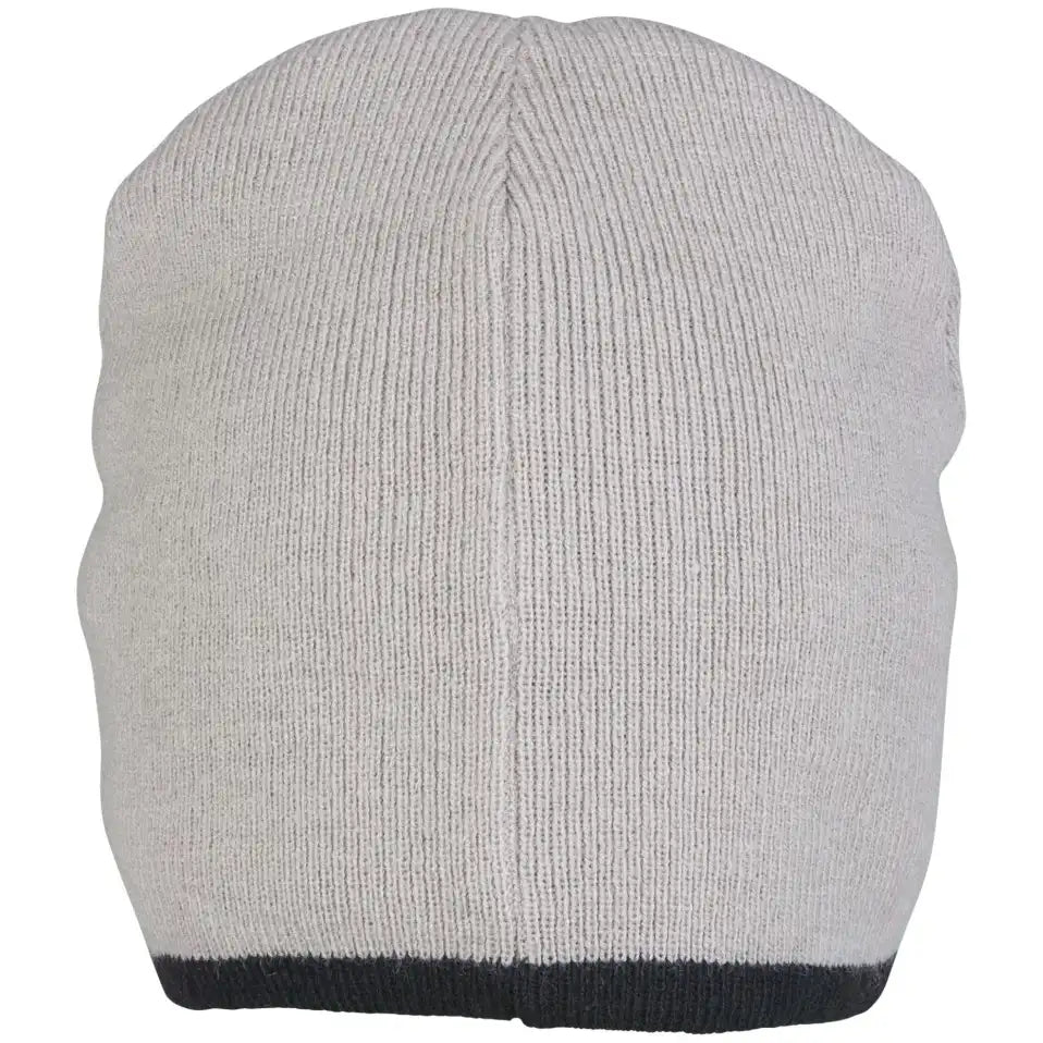 Planam Zubehör Strickmütze 2-farbig stone/schwarz Universalgröße stone/schwarz - Produktbild ohne Model