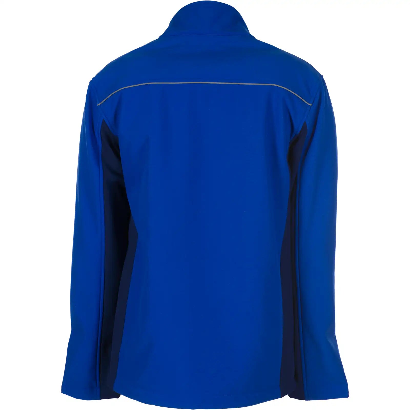 Planam Highline Softshelljacke kornblumenblau/marine XS kornblumenblau/marine/zink - Produktbild ohne Model