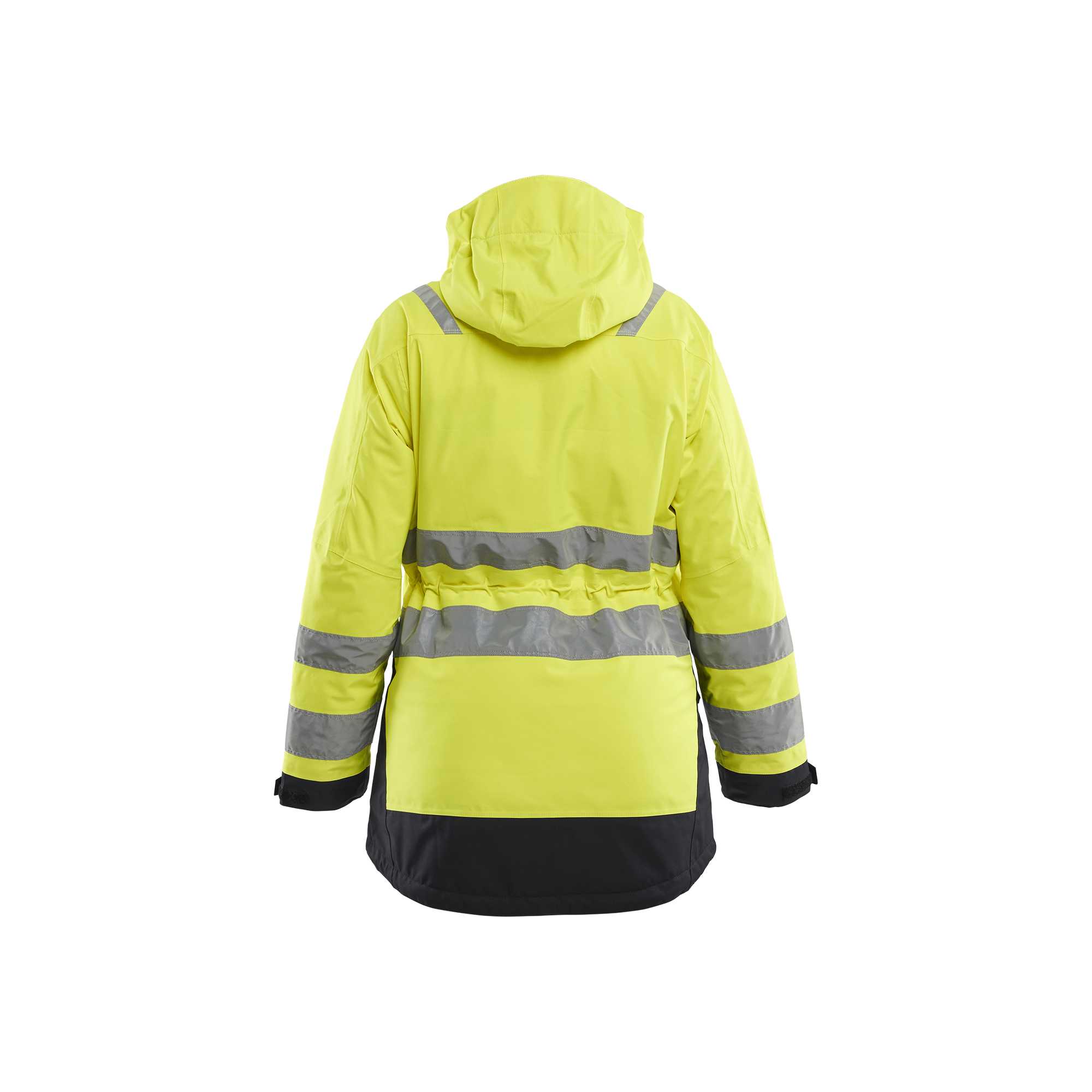 BLAKLADER 44721987 Women's Hi vis Winter Parka Hi Vis Reflective Parka Work Jacket WOMEN - Waterproof