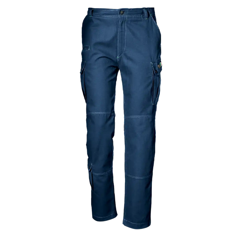 URBAN CARGO TROUSERS - Multi-Functional Utility Pockets - 100% Cotton Canvas - Double Seams - Image 1