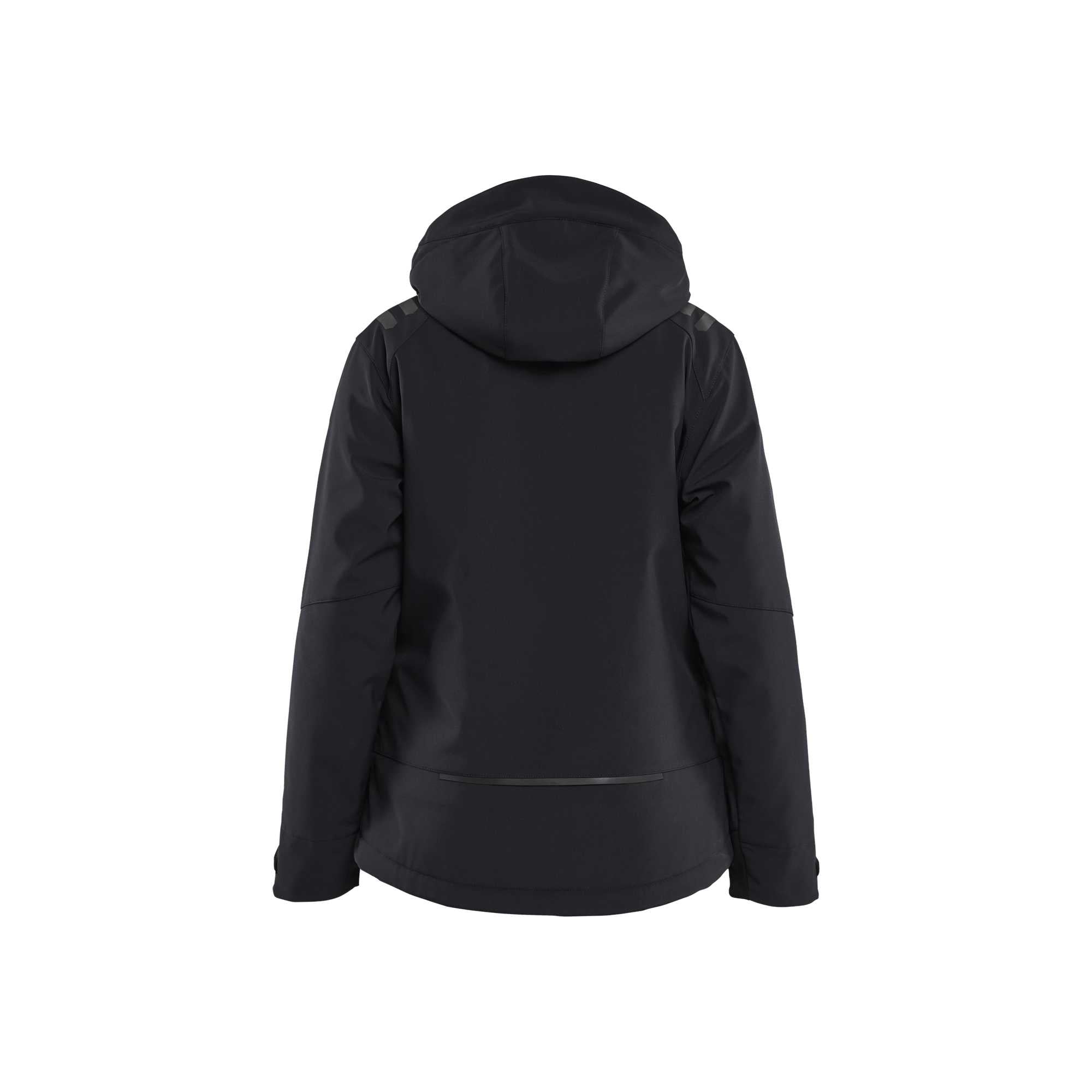 BLAKLADER 47512513 Women’s Lightweight Lined Winter Jacket Softshell Hi Vis Reflective Softshell Work Jacket WOMEN - Waterproof