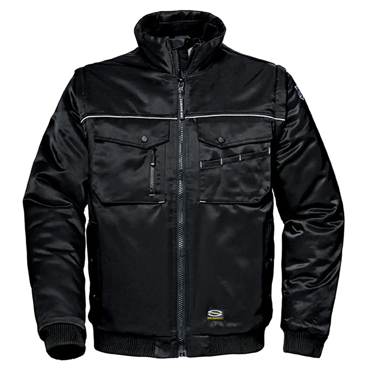 PATRIOT BLOUSON Jacket - Reflective Piping - Detachable Sleeves - Breathable Fabric - Image 1
