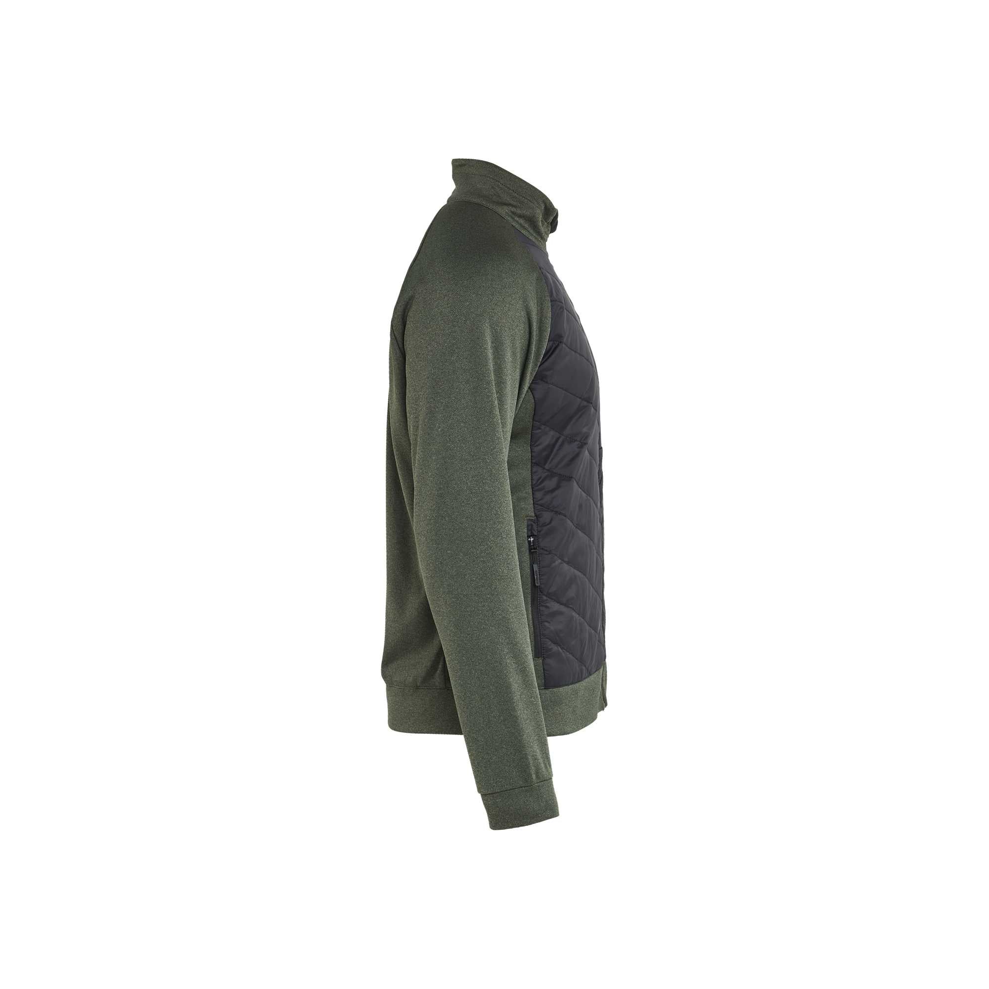 BLAKLADER 34182533 Hybrid Sweatshirt Work Jacket MEN - Quilted Front