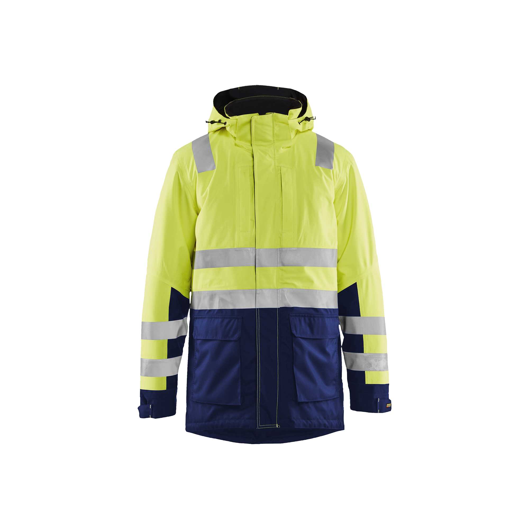 BLAKLADER 44951987 Winter Parka Hi vis Hi Vis Reflective Parka Work Jacket MEN - Waterproof