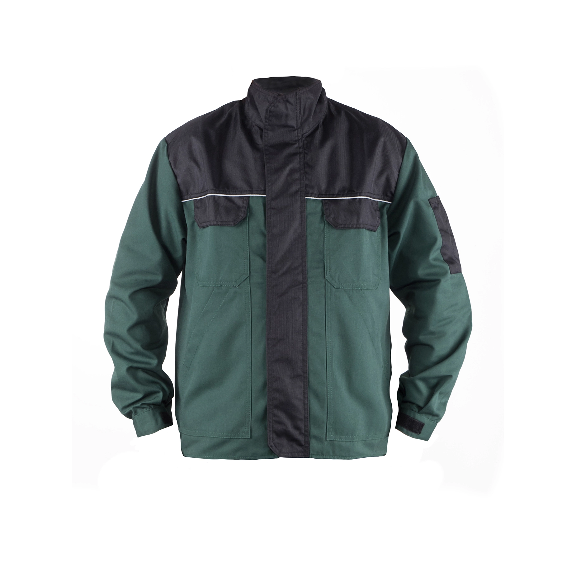 TMG Style Work jacket green - Bundjacke-green-front