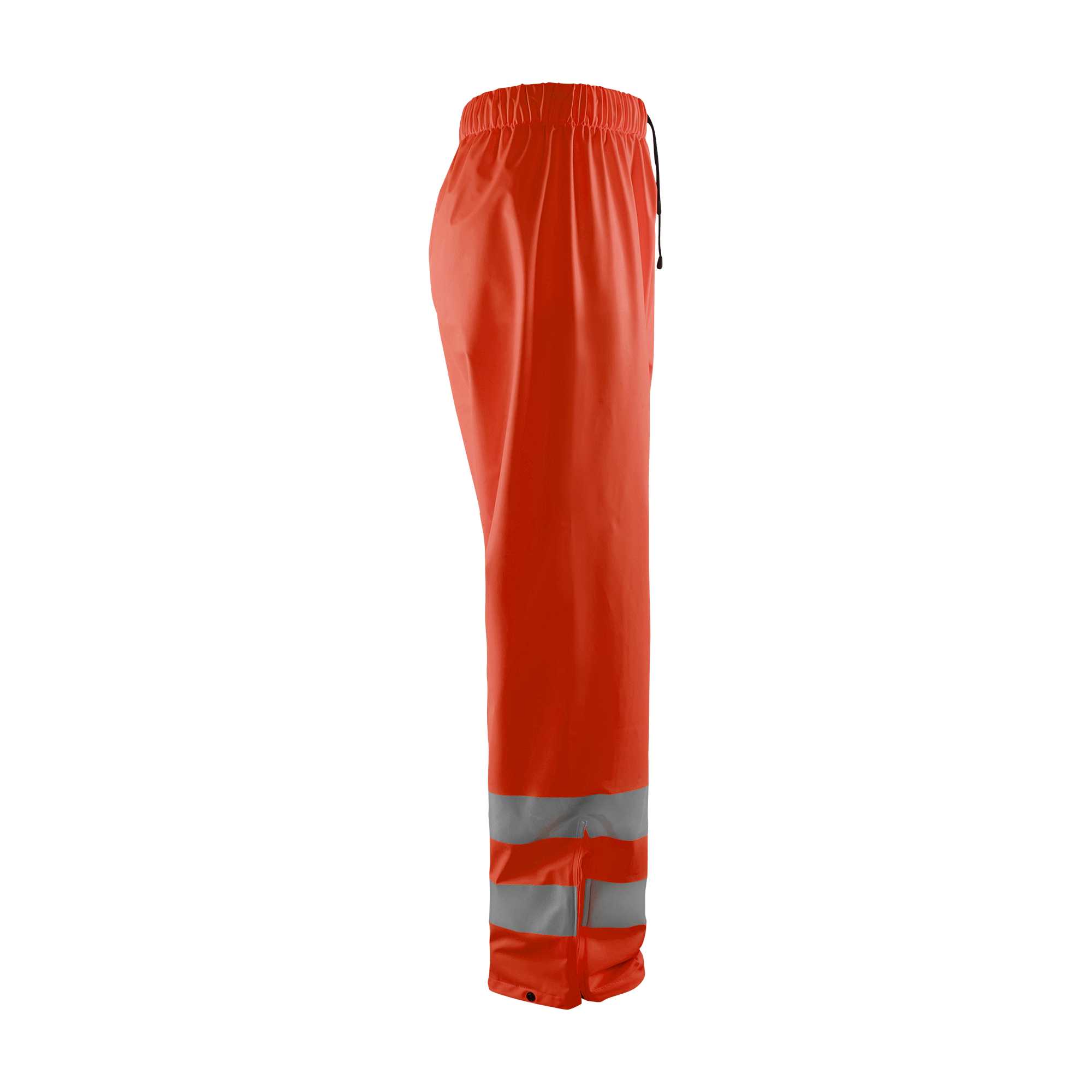 BLAKLADER 13842000 Rain Trousers Hi Vis LEVEL 1 Hi Vis Reflective Work Trousers Men - waterproof