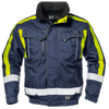 CONTENDER JACKET Workjacket - Hi-Vis Inserts - Waterproof Polyester - Windproof Flap - Image 1