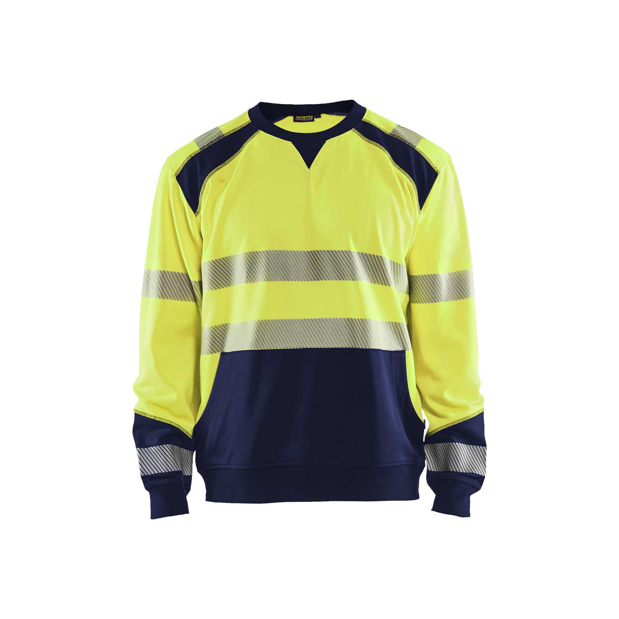 BLAKLADER 35412528 Hi Vis Reflective Sweatshirt MEN - Brushed Inside