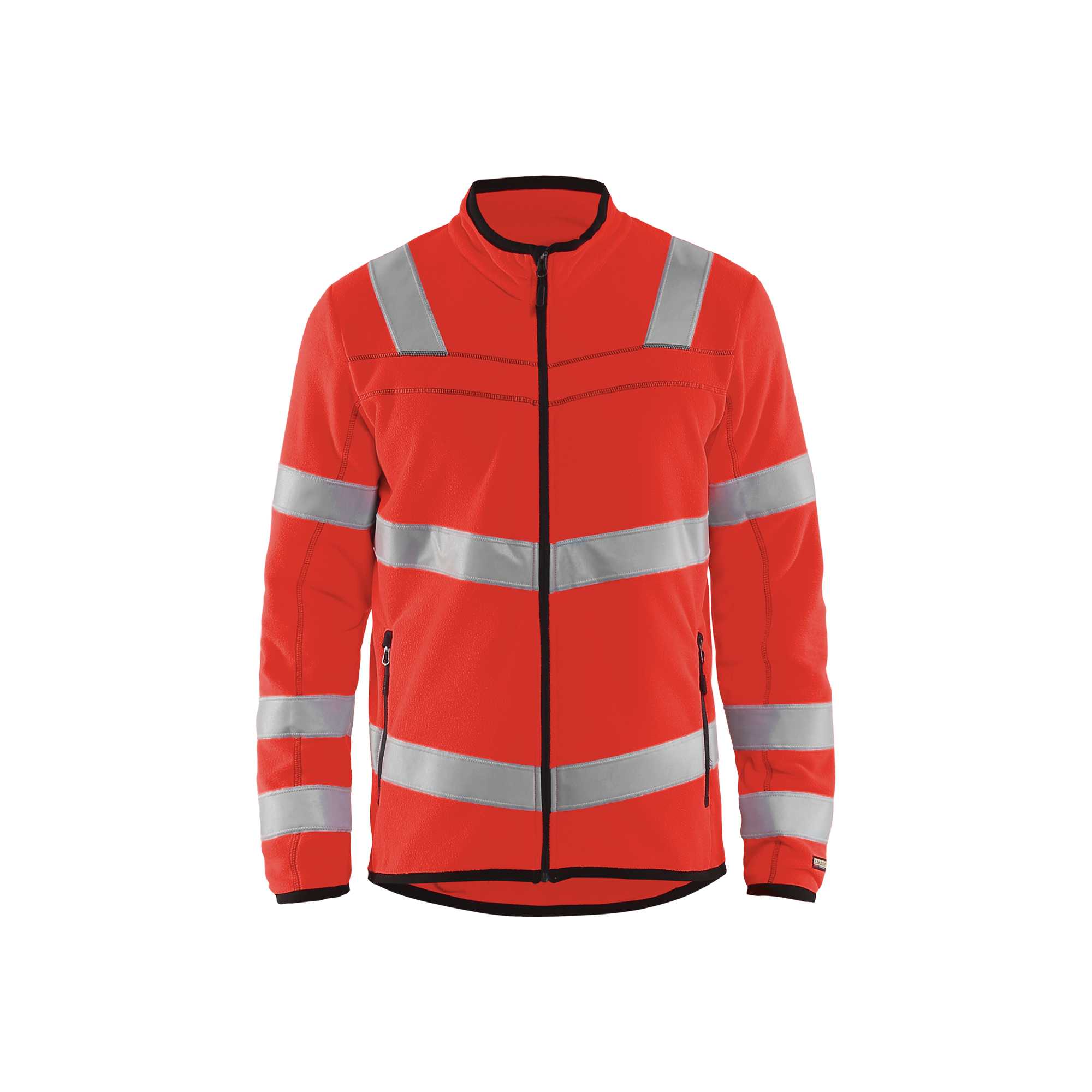 BLAKLADER 49411010 Hi Vis Microfleece Jacket Work Jacket MEN - Antipilling