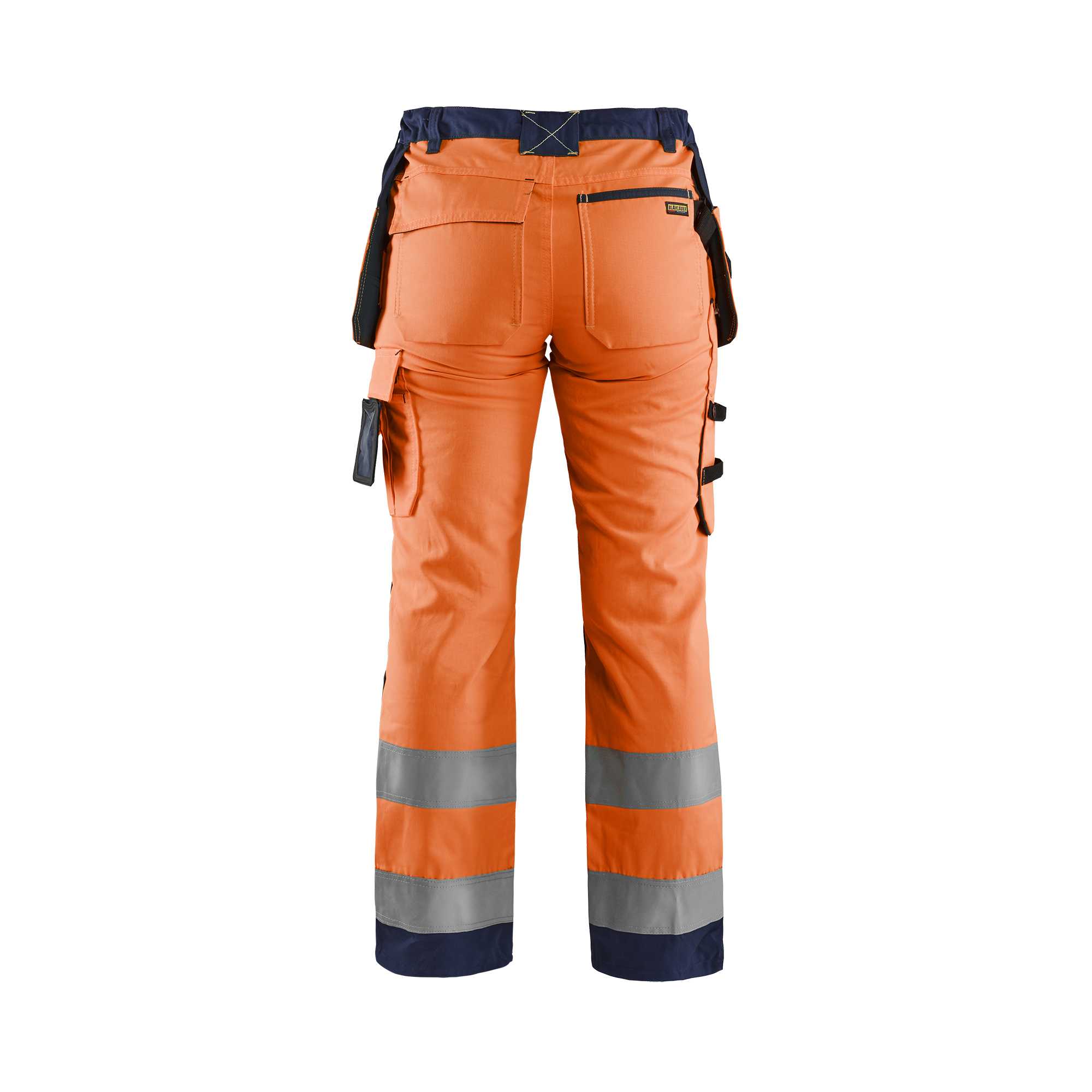BLAKLADER 71561811 | Women's Hi Vis trousers Hi Vis Reflective Work Trousers Women - twill fabric
