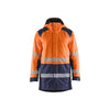 BLAKLADER 44571987 Hi Vis Winter Parka Parka Work Jacket MEN - Waterproof