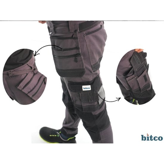 BITCO GARONNE Work Pants - Water-Repellent - Oil-Repellent - Reinforced with CORDURA® - Image 31
