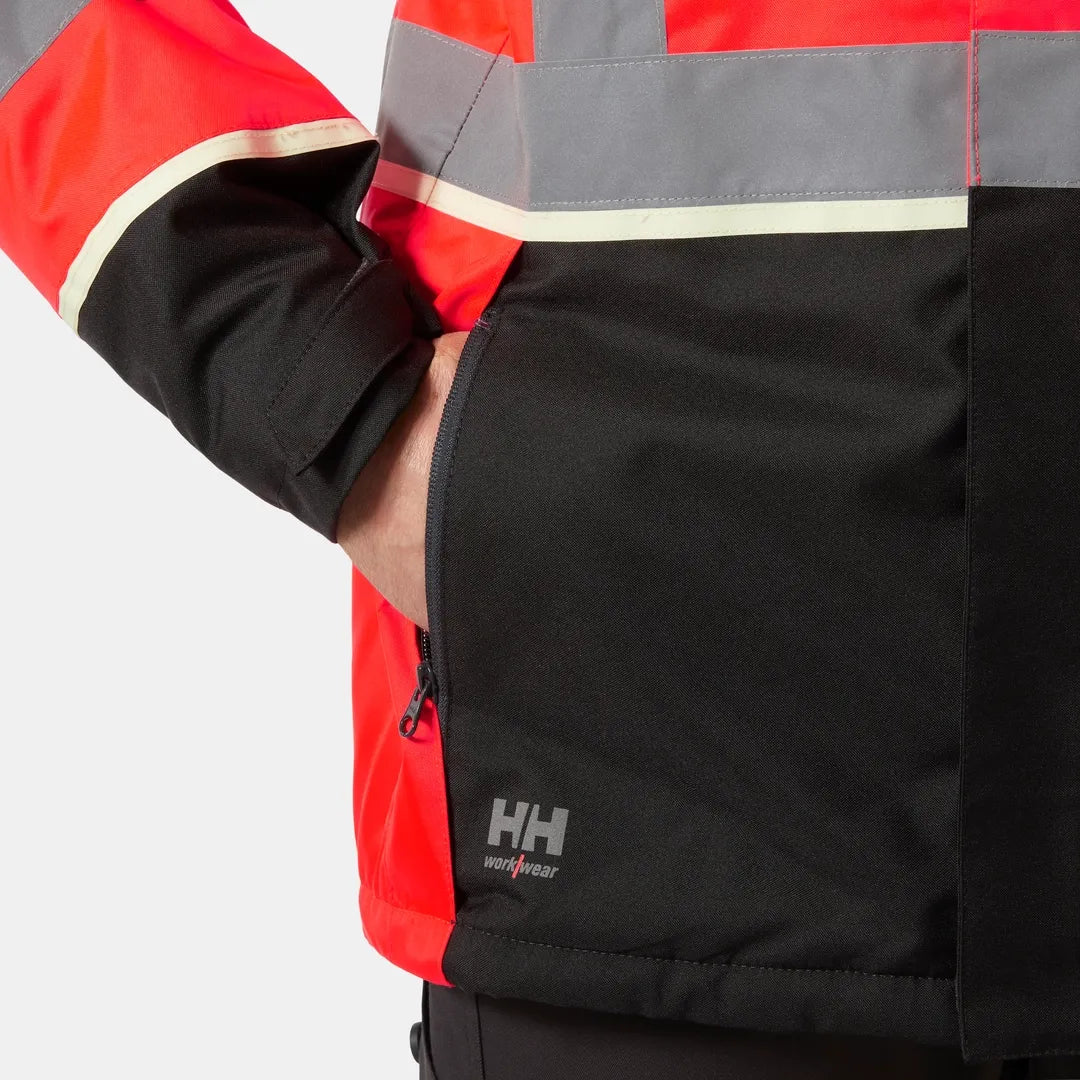 Helly Hansen Work Wear - 71355_169_feature4 - Onbody -W25-Winter 2025-FW25-Hivis-UC-ME