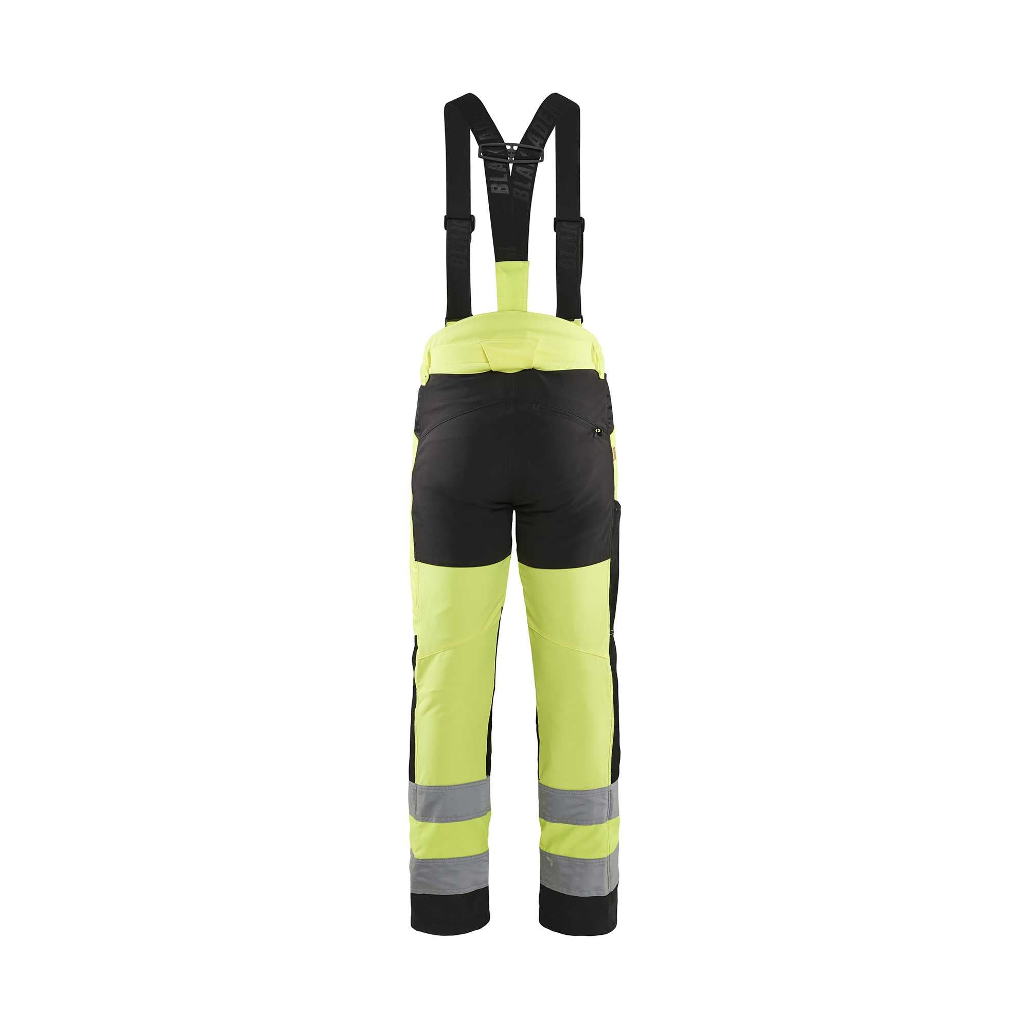 BLAKLADER 19201900 | CHAINSAW TROUSERS HI VIS Hi Vis Reflective Work Trousers Men - chainsaw protection