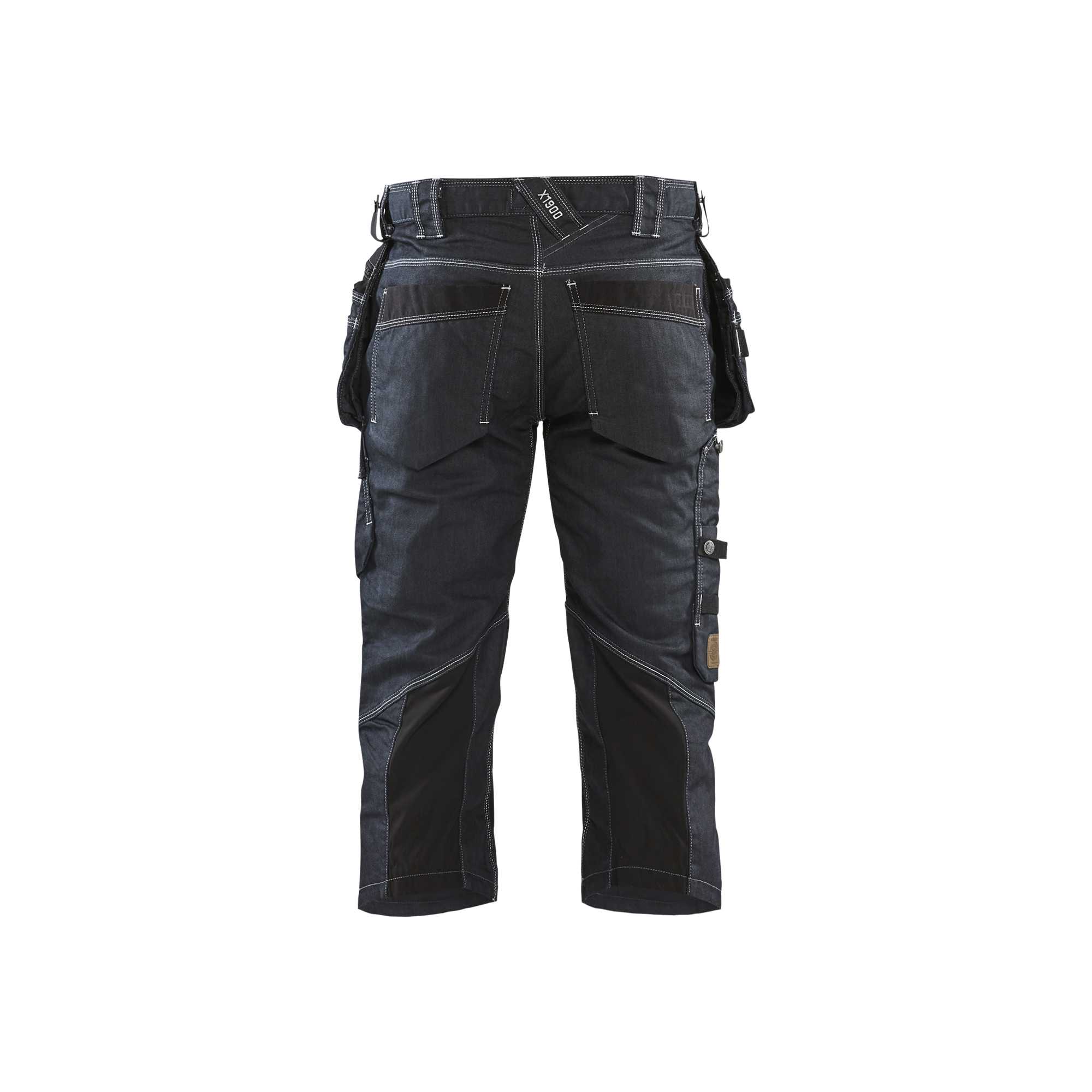 BLAKLADER 19911141 Pirate Shorts stretch X1900 Work Pirate Bermuda Men - CORDURA Denim