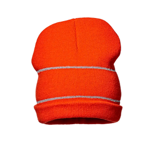 HI-VIS BEANIE - Hi-Vis - 100% Acrylic Yarn - Pack of 12 Pieces
