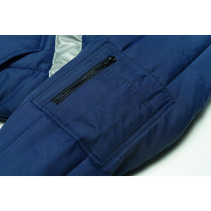 Planam Kühl-/Gefrierhaus Kühlhaus Blouson marine, Innenfutter rot S marine, Innenfutter rot - Extra Detailbild