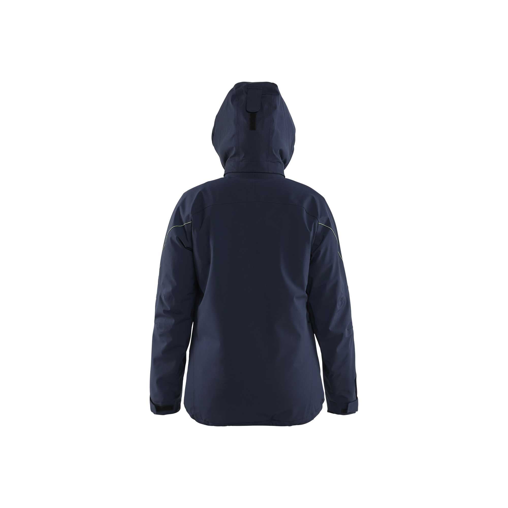 BLAKLADER 44081917 Women's Lightweight lined Winter Jacket Stretch Hi Vis Reflective Work Jacket WOMEN - Waterproof