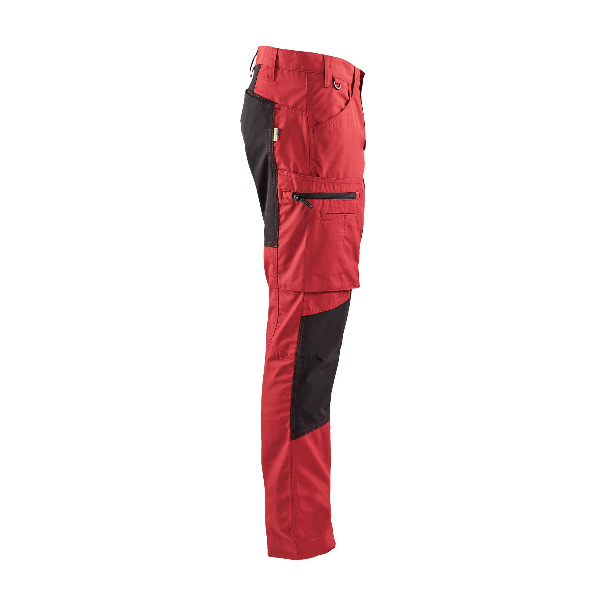 BLAKLADER 14591845 Service Trousers with Stretch Work Trousers Men - stretch panels