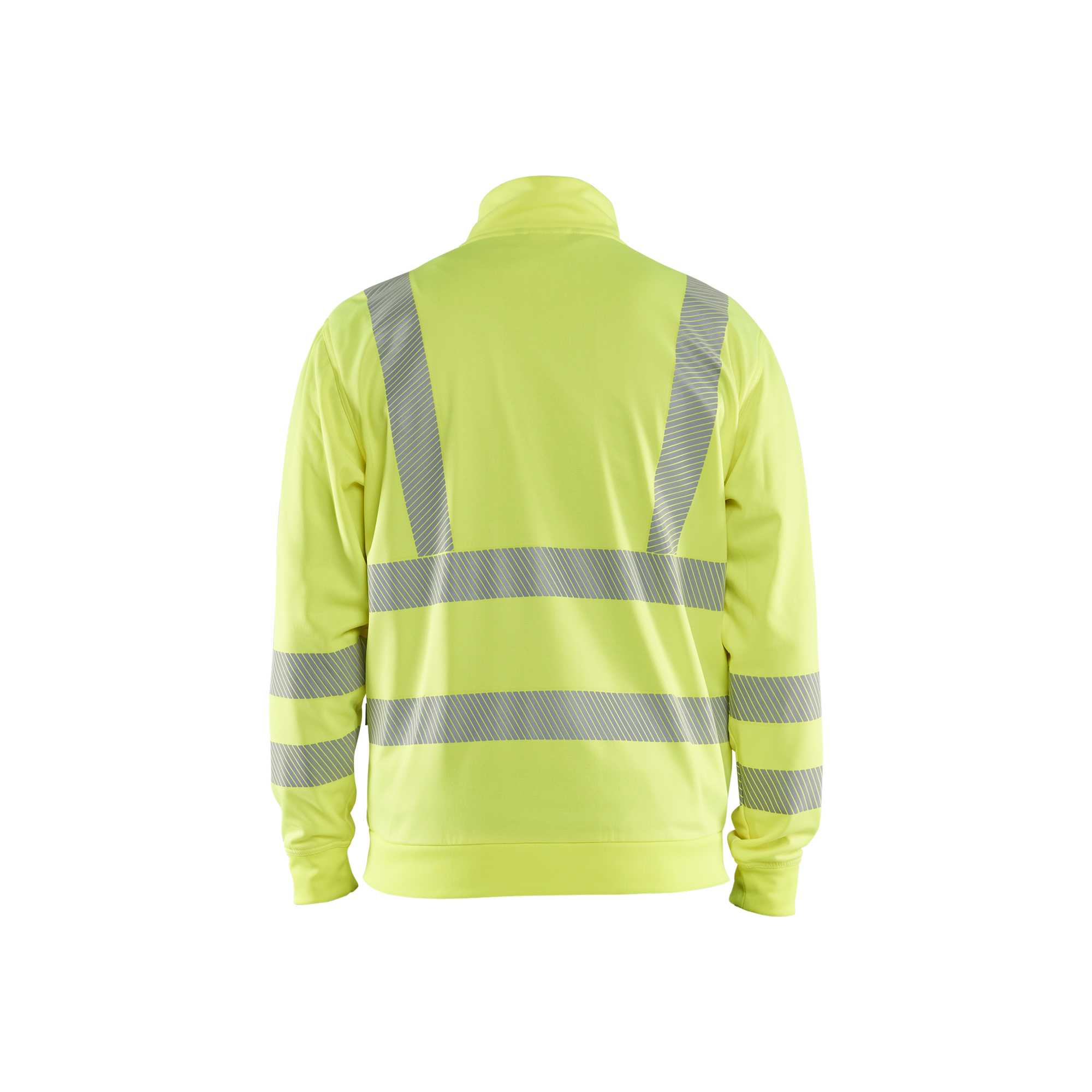 BLAKLADER 35632538 Hi Vis Reflective Full-zip Work Sweatshirt MEN - Breathable