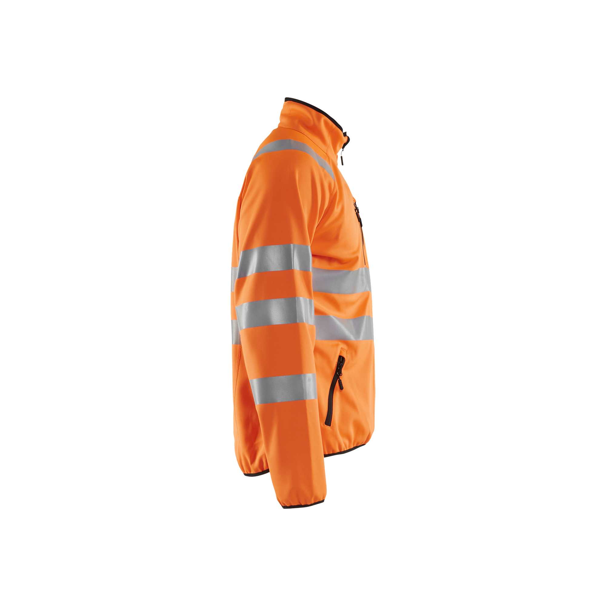 BLAKLADER 49062512 Hi Vis Softshell Jacket Softshell Work Jacket MEN - Polyester