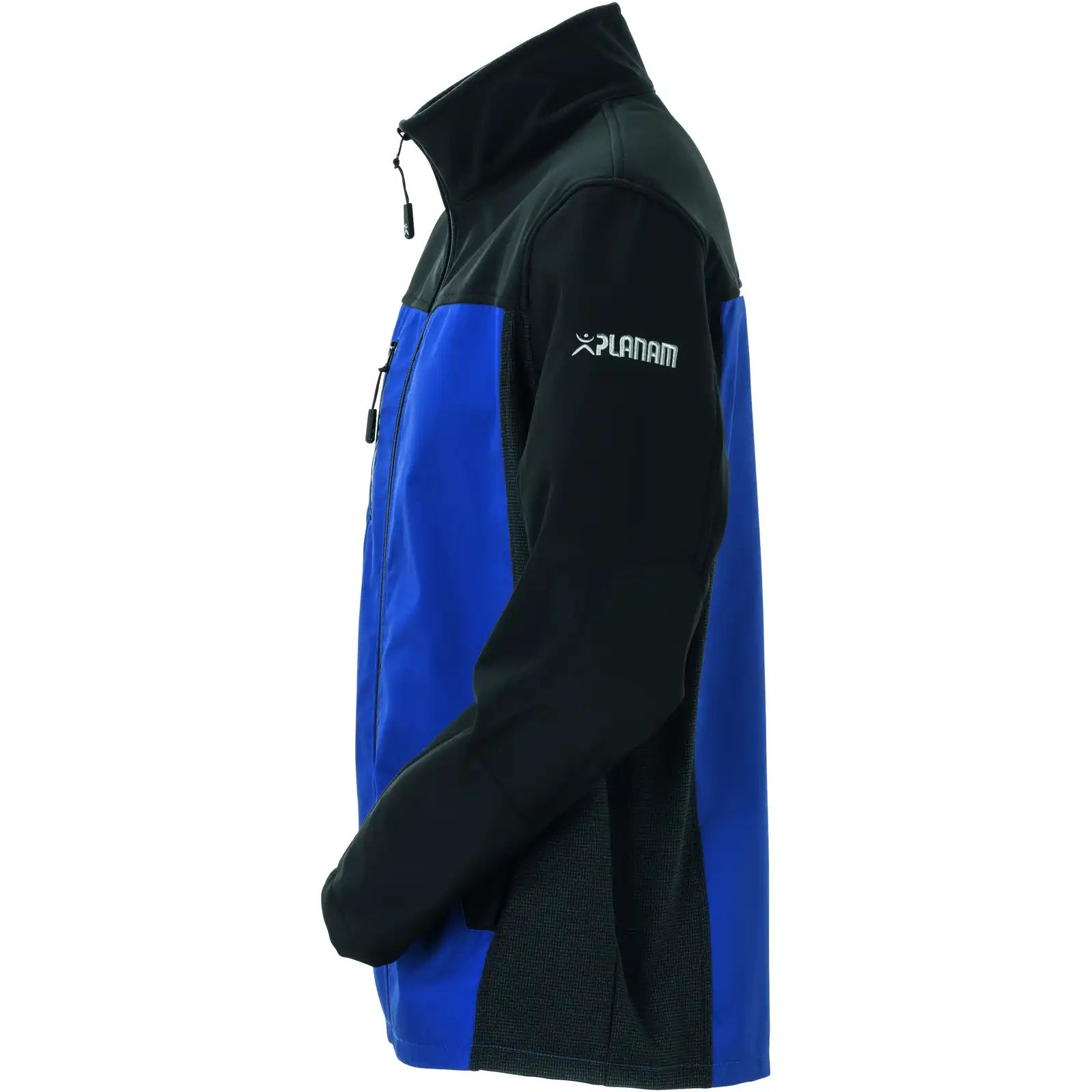 Planam Norit Herren Hybridjacke kornblumenblau/schwarz 102 kornblumenblau/schwarz - Produktbild ohne Model