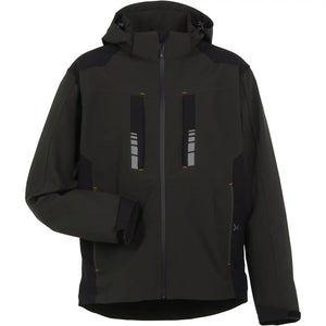 Planam Moto Softshelljacke oliv/schwarz S oilv/schwarz - Vorschaubild