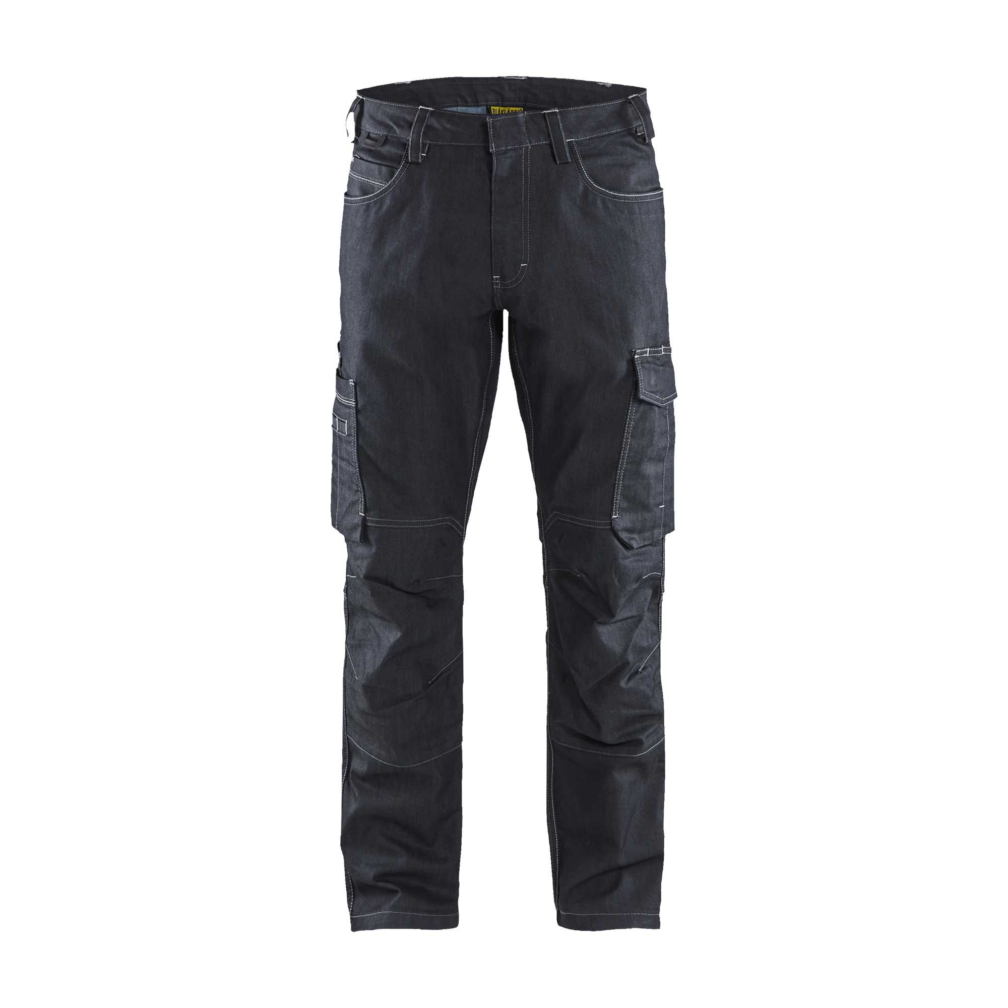 BLAKLADER 14391141 | Service trousers Denim stretch Work Trousers Men - CORDURA® fabric