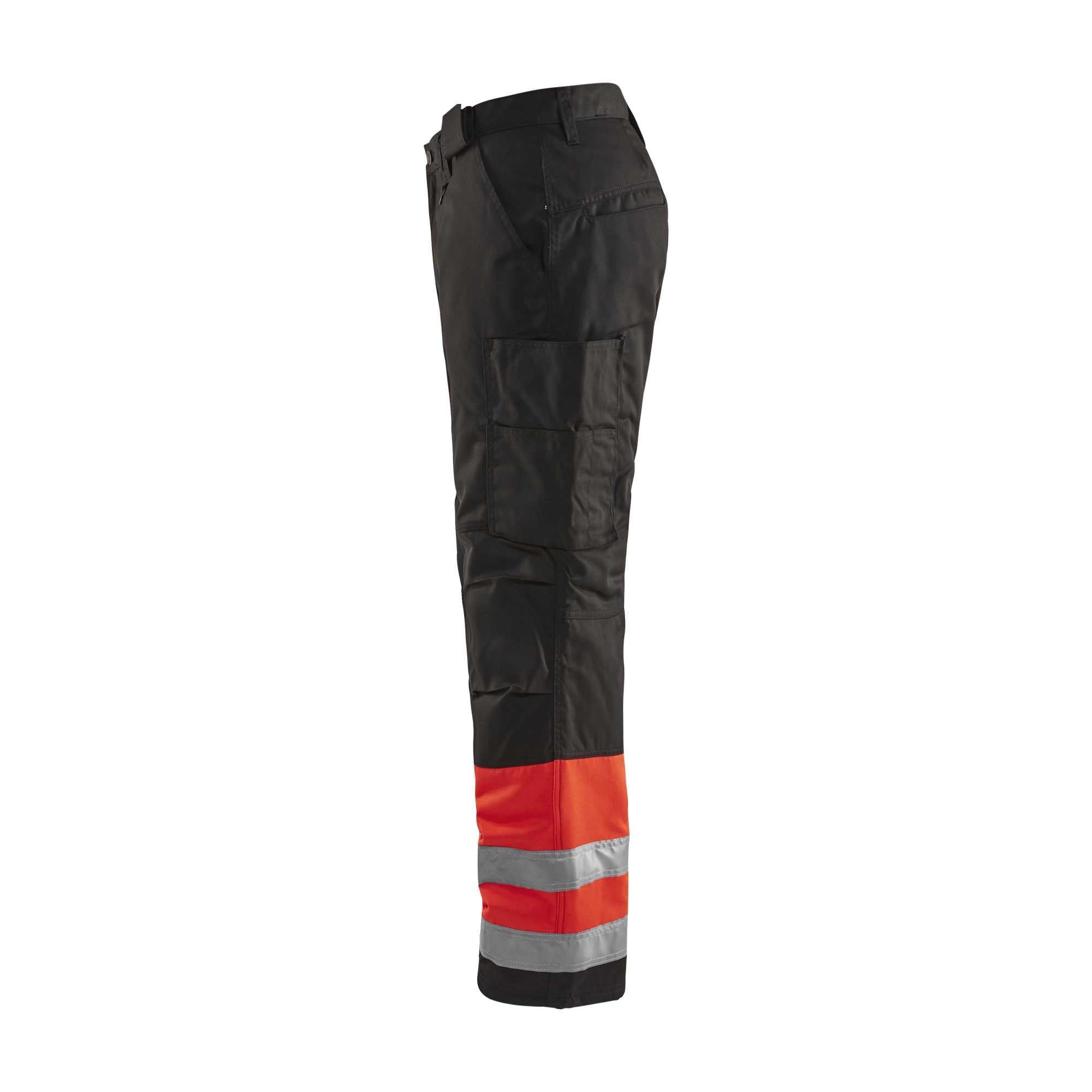 BLAKLADER 18621811 | Hi Vis Winter Trousers Hi Vis Reflective Work Trousers Men - Insulated Lining