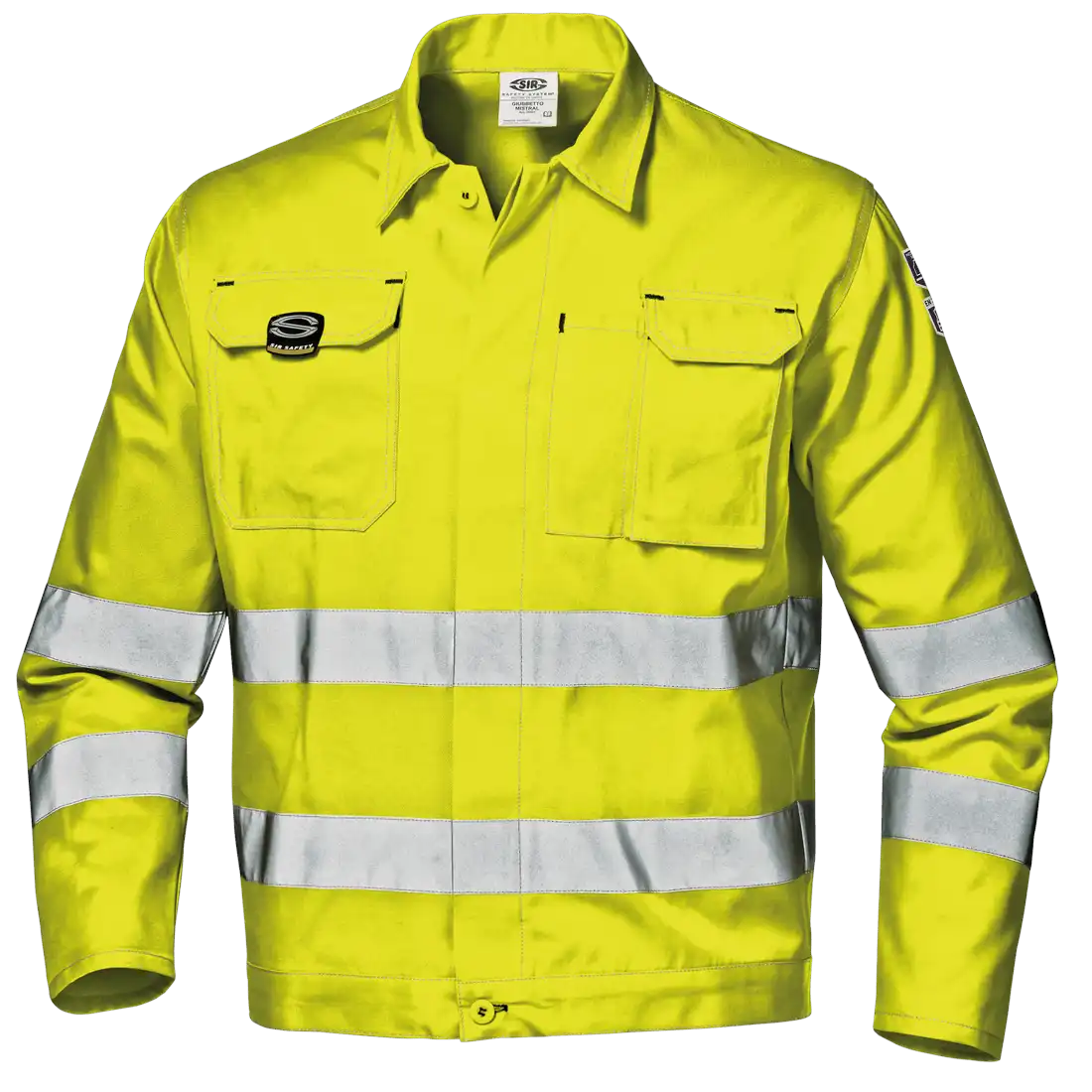 MISTRAL SHORT JACKET - Class 2 - High-Vis - Breathable Cotton-Polyester Blend - Image 1
