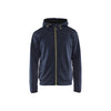 BLAKLADER 33632526 Hoodie With Full Zip Hoodie Work Sweatshirt MEN - Pique Fleece