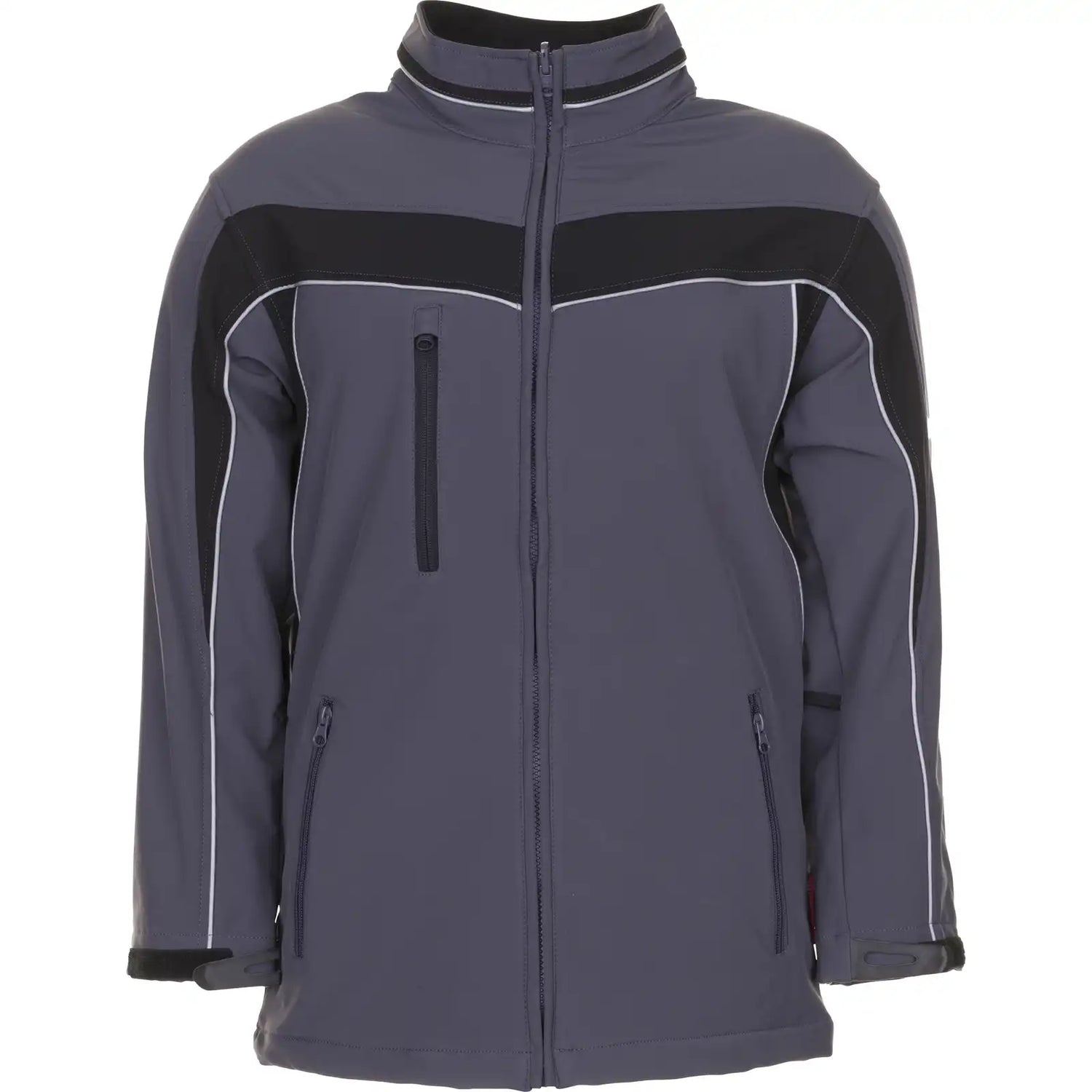Planam Plaline Softshelljacke schiefer/schwarz XS schiefer/schwarz - Vorschaubild