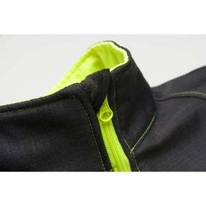 Planam Basalt Neon Softshelljacke oliv/orange XS oliv/orange - Extra Detailbild