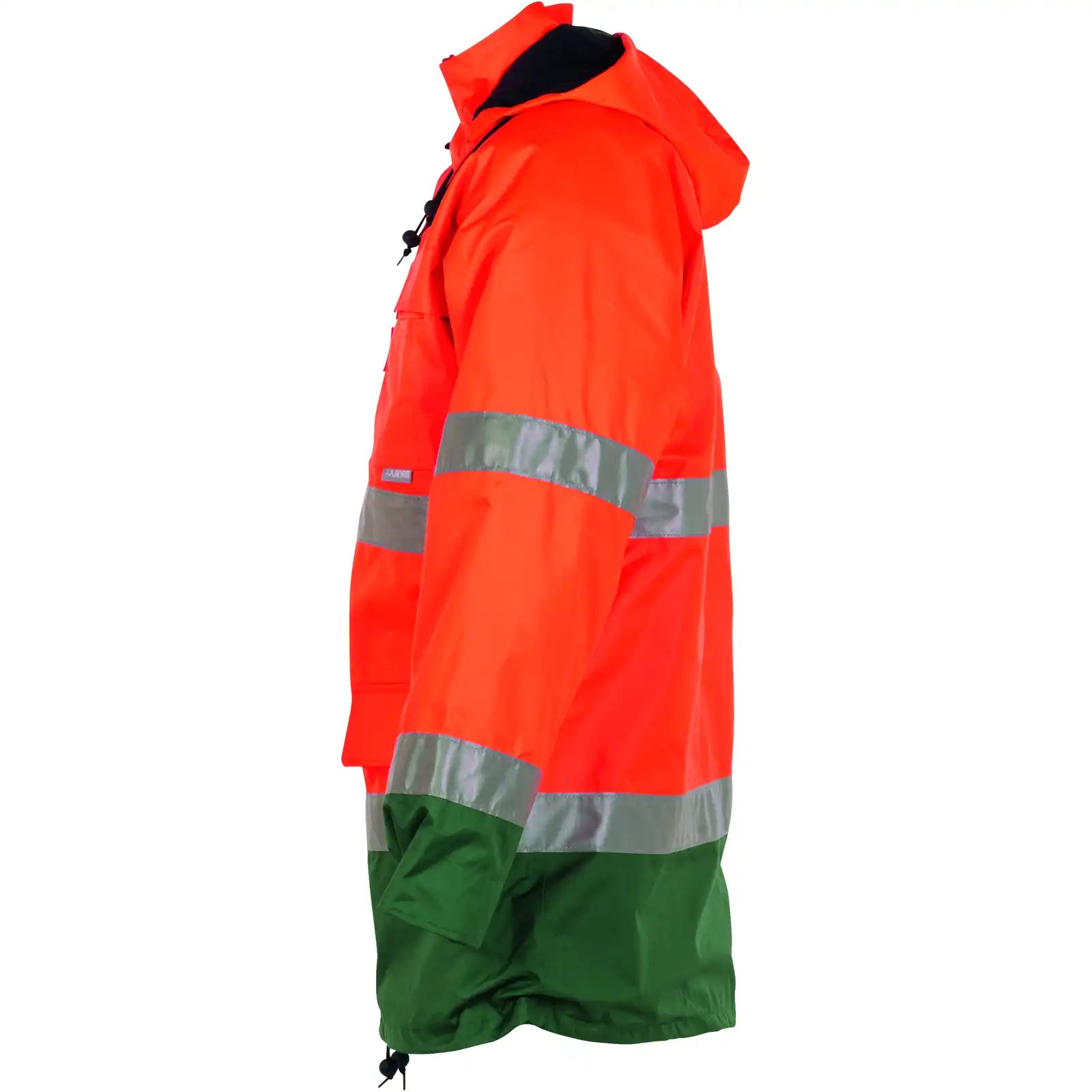 Planam Warnschutz Parka orange/grün 4XL orange/grün - Produktbild ohne Model