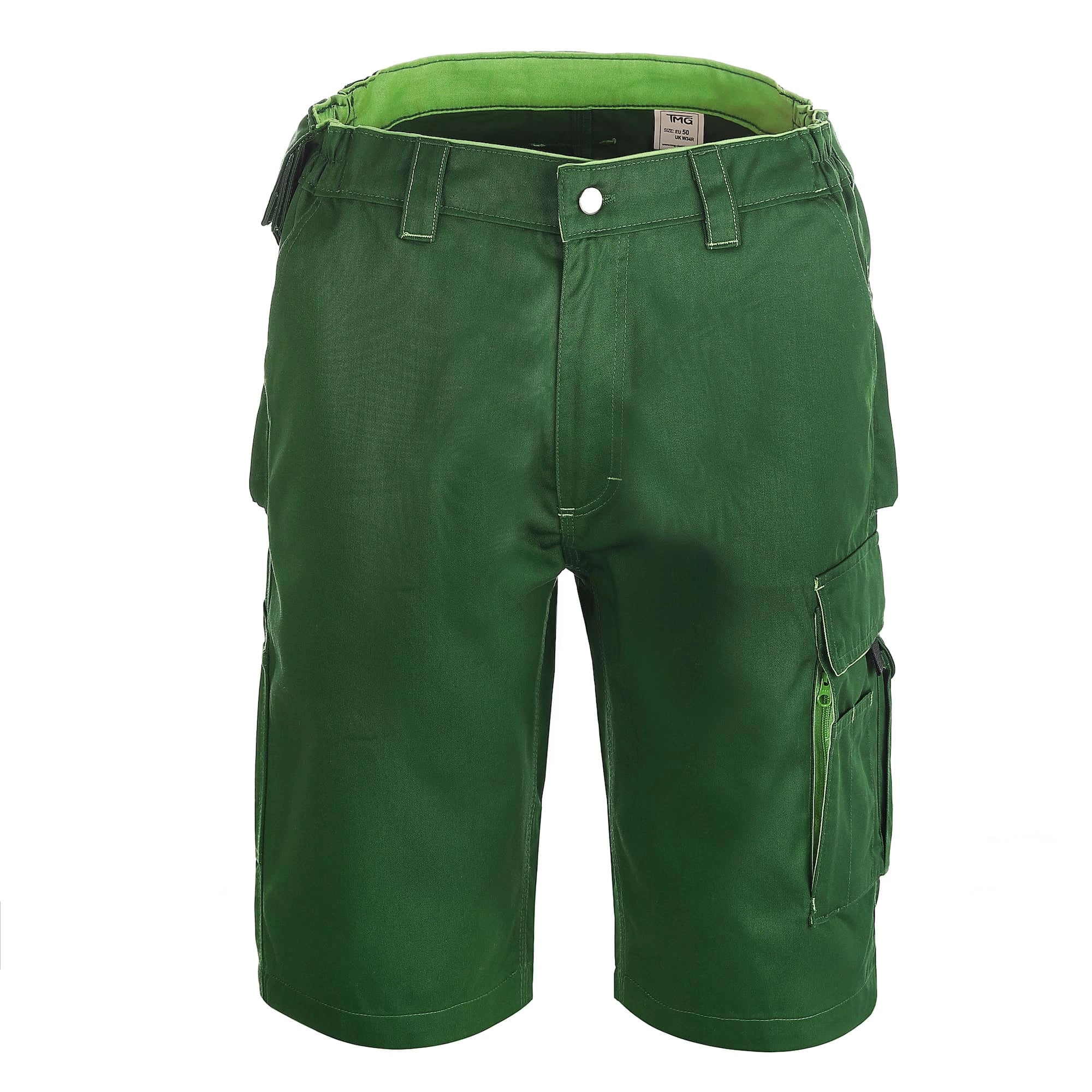 TMG Finesse Work shorts green - Finesse Shorts-Green-01-V2