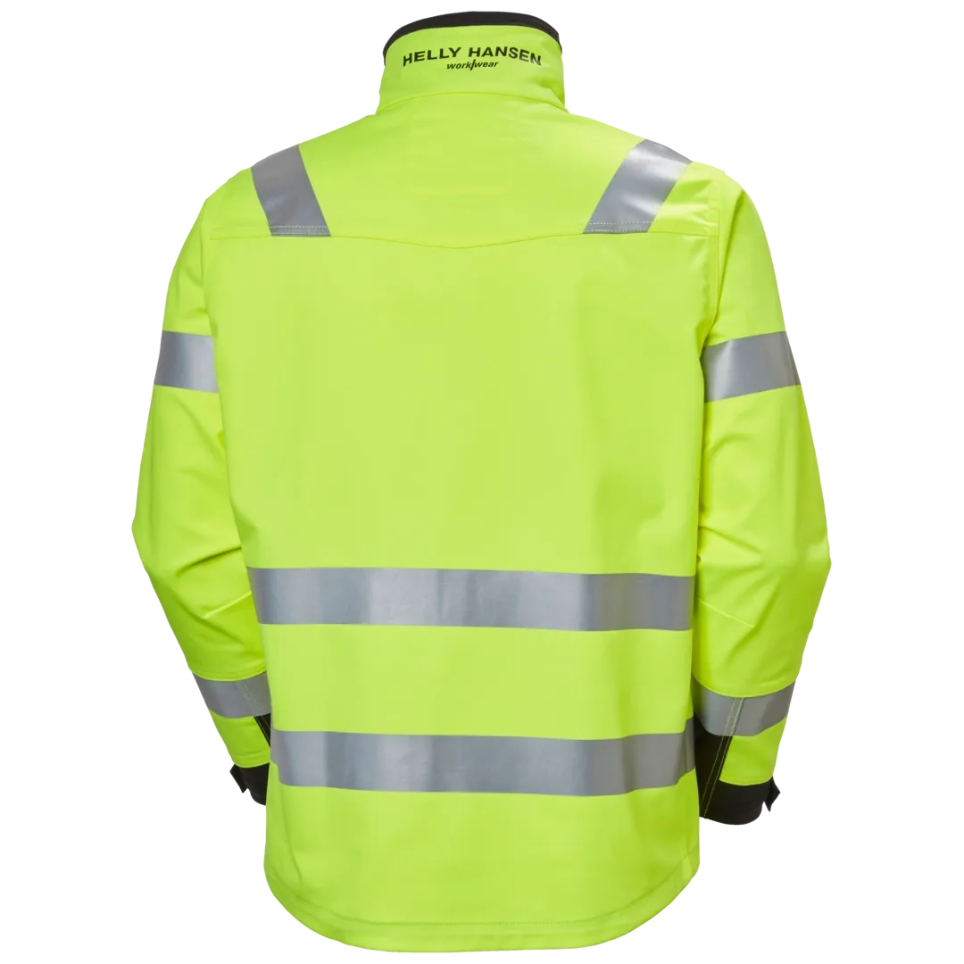 Helly Hansen Work Wear - 77220_369B - Hi Vis-Product Flat Shots-Winter 2020-Back-Product Flat Shots