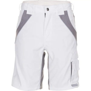 Planam Plaline Shorts reinweiß/zink XS reinweiß/zink - Vorschaubild