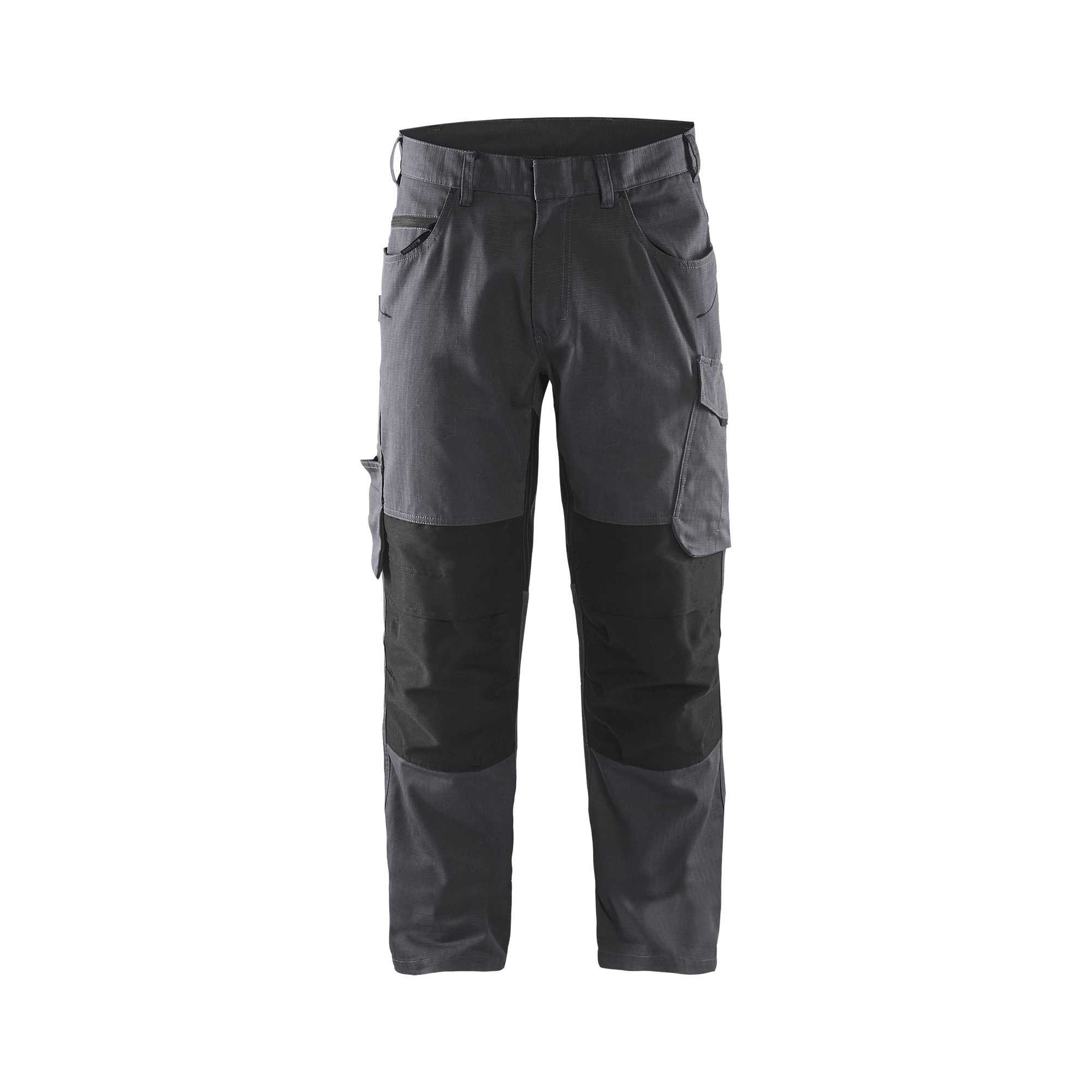 BLAKLADER 14951330 | Service Trousers with Stretch Work Trousers Men - Ripstop Fabric
