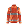BLAKLADER 48382517 Hi Vis Softshell Jacket Softshell Work Jacket MEN - Waterproof